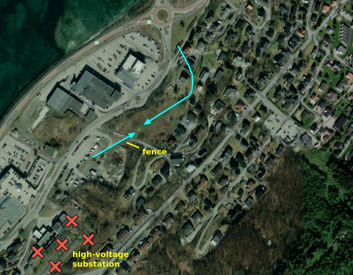 Map indicating typical approaches to TIRB