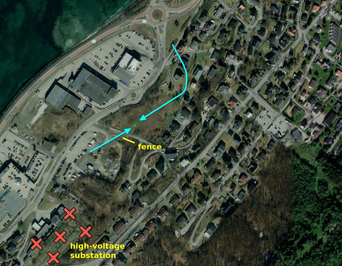 Map indicating typical approaches to TIRB